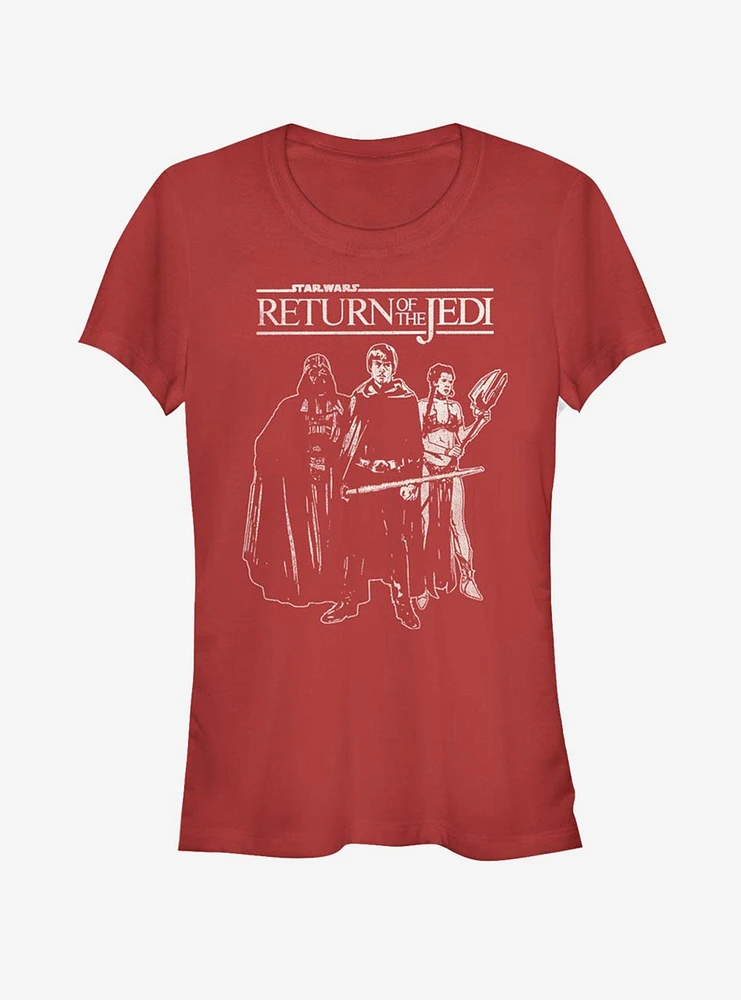 Star Wars The Return Girls T-Shirt