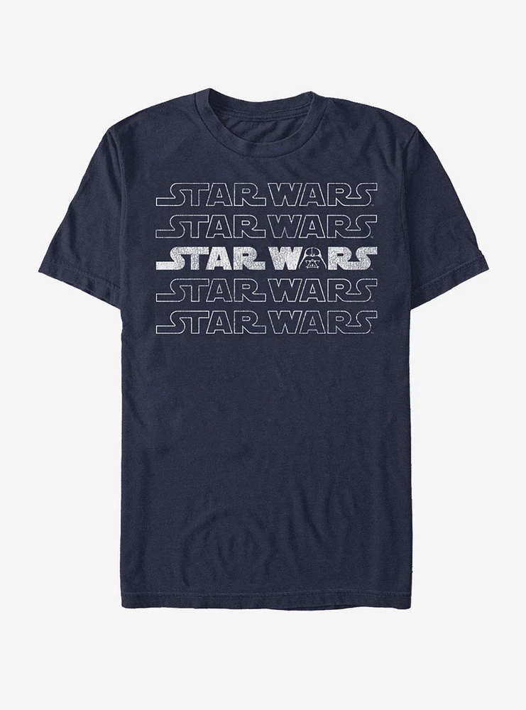 Star Wars Logo Darth Vader T-Shirt