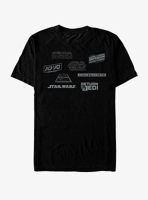 Star Wars Logos T-Shirt