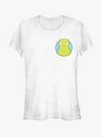 Bob's Burgers Kuchi Kopi Pocket Hit Girls T-Shirt