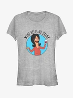 Bob's Burgers Linda Belcher Wine Helps Girls T-Shirt