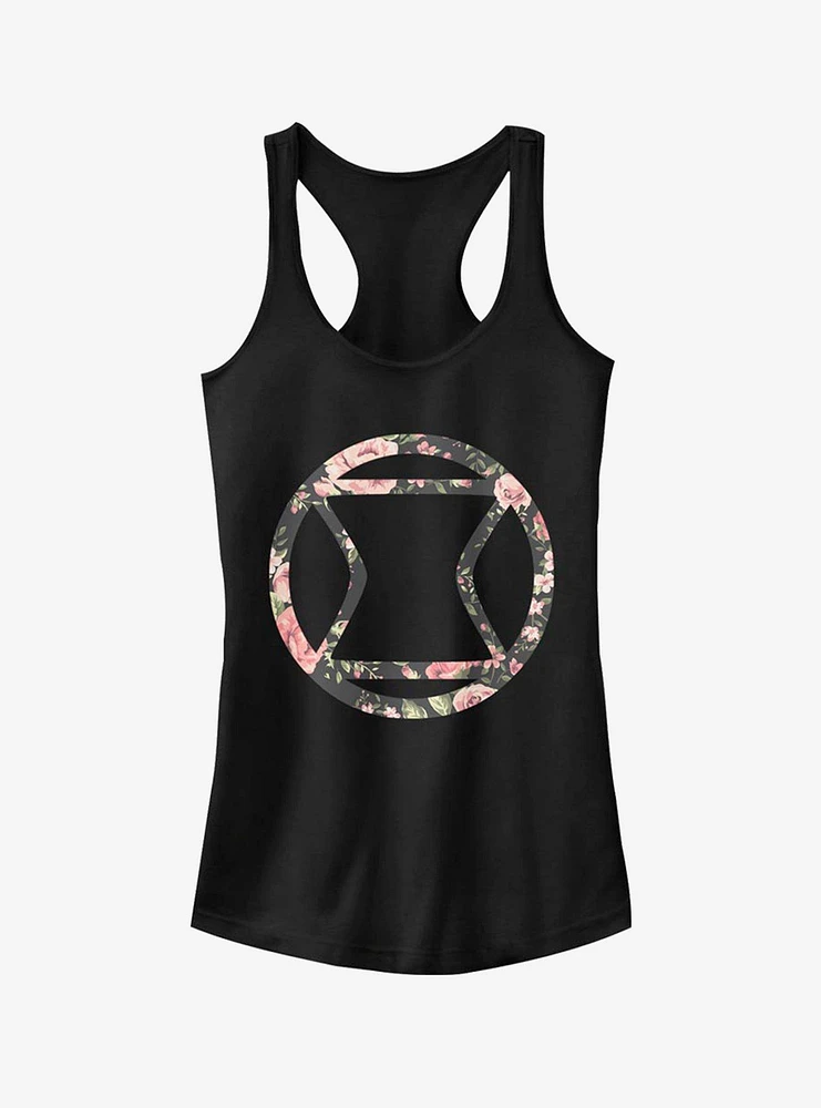 Marvel Black Widow Rose Girls Tank