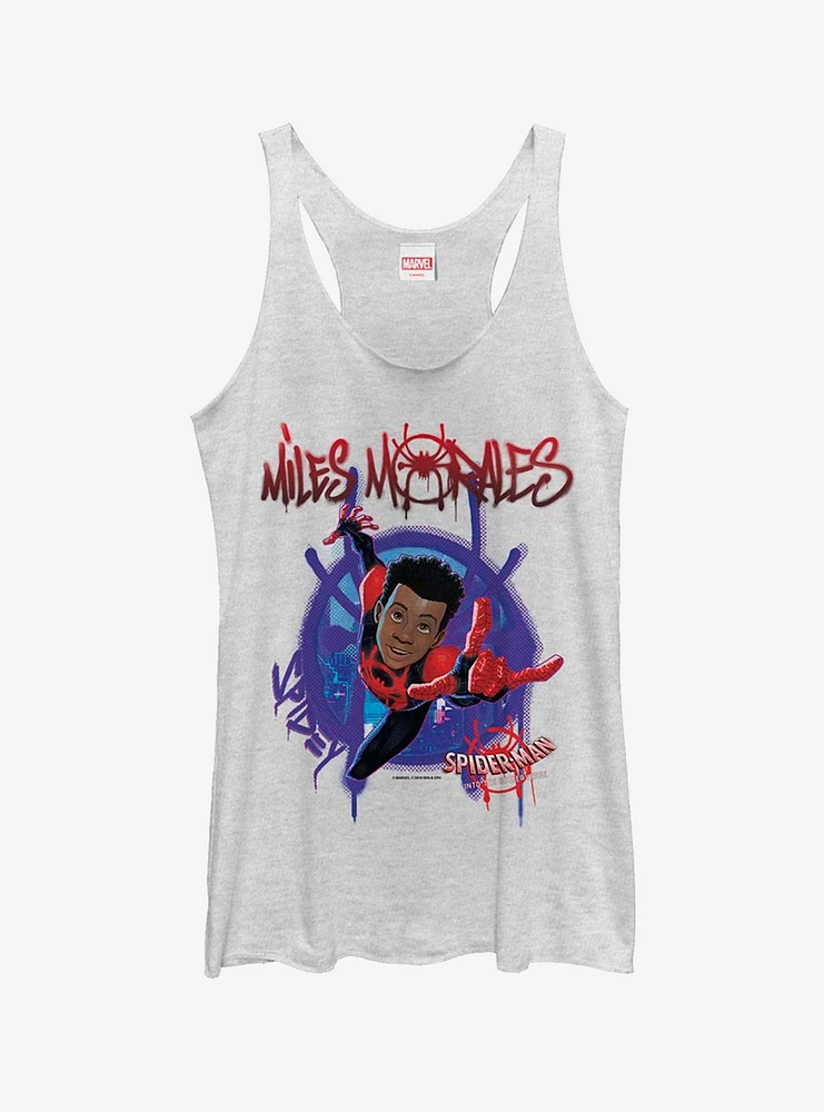 Marvel Spider-Man Painted Miles Girls Tank