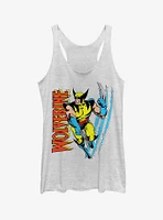 Marvel Wolverine Claw Flip Girls Tank