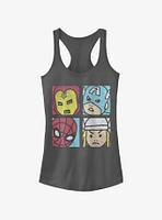 Marvel Avengers Pop Squares Girls Tank