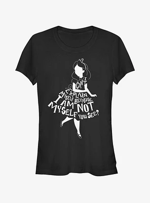 Disney Alice Wonderland Not Girls T-Shirt