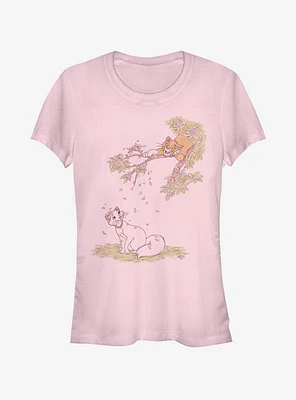 Disney The Aristocats Raining Petals Girls T-Shirt