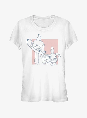Disney Bambi Thumper Square Girls T-Shirt