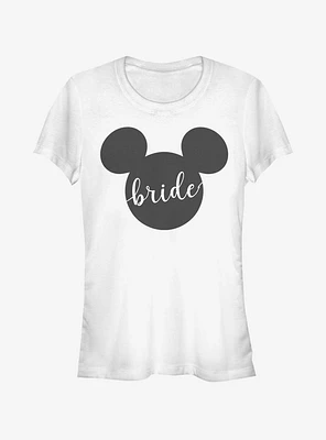Disney Mickey Mouse Bride Ears Girls T-Shirt