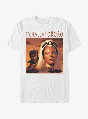 Marvel Black Panther T'challa and Ororo Power T-Shirt