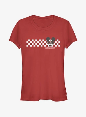 Disney Mickey Mouse Checkers Girls T-Shirt