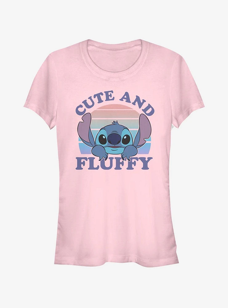 Disney Lilo & Stitch Cute And Fluffy Girls T-Shirt
