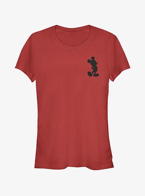 Disney Mickey Mouse Silhouette Girls T-Shirt