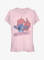 Disney Lilo & Stitch Unstoppable Stitch Girls T-Shirt