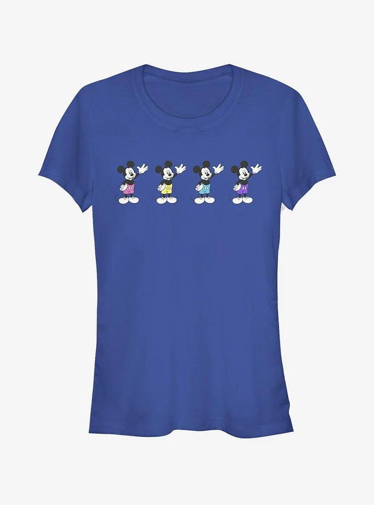 Disney Mickey Mouse Neon Pants Girls T-Shirt