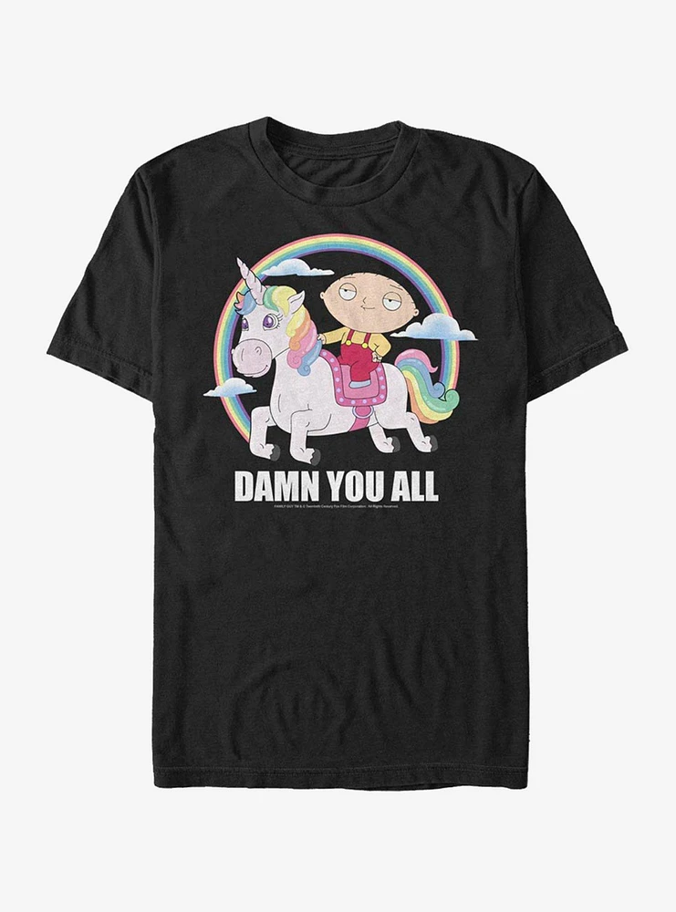 Family Guy Stewie Unicorn T-Shirt