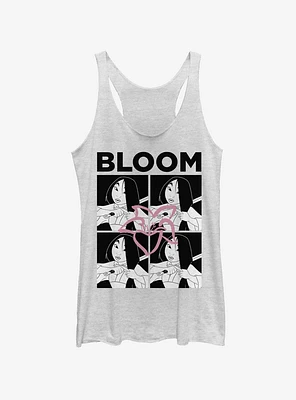 Disney Mulan Bloom Grid Girls Tank