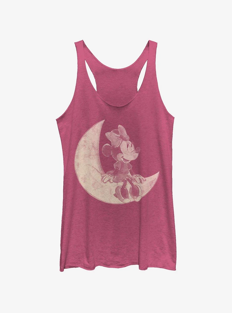 Disney Mickey Mouse Minnie On The Moon Girls Tank