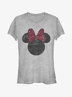 Disney Mickey Mouse Minnie Leopard Bow Girls T-Shirt