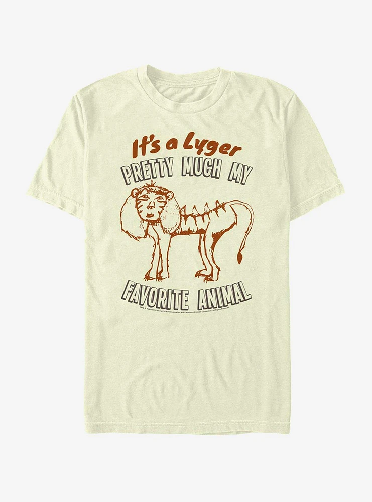 Napoleon Dynamite Lyger Fav Animal T-Shirt