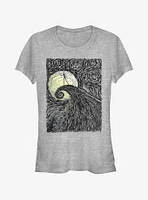 The Nightmare Before Christmas Spiral Hill Girls T-Shirt