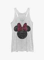 Disney Mickey Mouse Minnie Leopard Bow Girls Tank