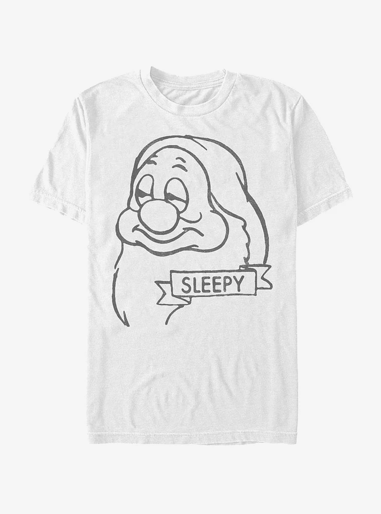 Disney Snow White And The Seven Dwarfs Sleepy T-Shirt