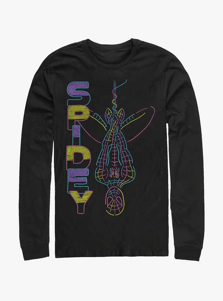 Marvel Spider-Man Spidey Vibes Long-Sleeve T-Shirt