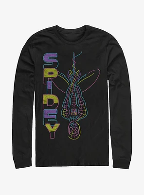 Marvel Spider-Man Spidey Vibes Long-Sleeve T-Shirt