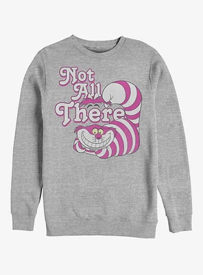 Disney Alice Wonderland Not All There Crew Sweatshirt