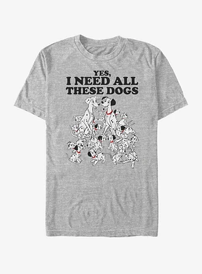 Disney 101 Dalmatians All These Dogs T-Shirt