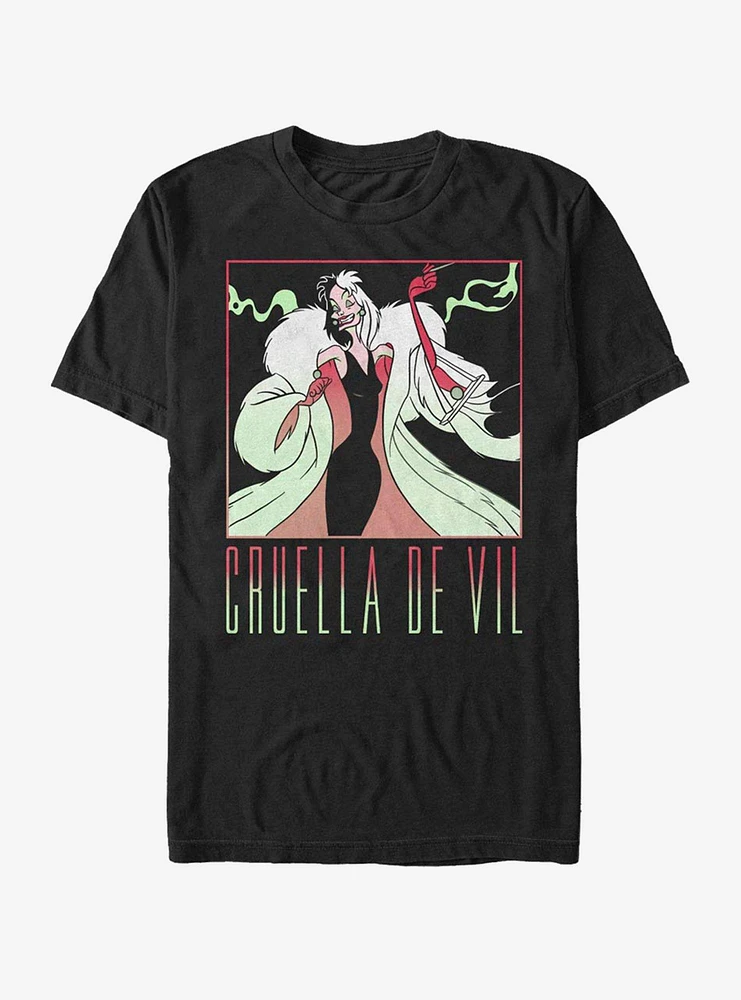 Disney 101 Dalmatians Cruella The Cruel T-Shirt