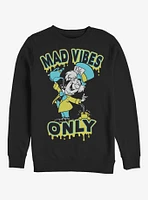 Disney Alice Wonderland Spill It Hatter Crew Sweatshirt