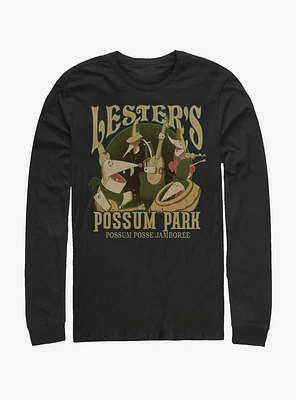 Disney A Goofy Movie Lesters Possum Park Long-Sleeve T-Shirt