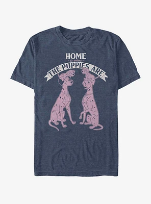 Disney 101 Dalmatians Home Sweet Dogs T-Shirt
