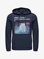 Disney Alice Wonderland Anxiety Meme Hoodie