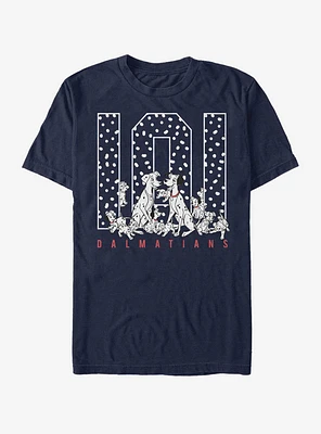 Disney 101 Dalmatians Spotty Logo T-Shirt