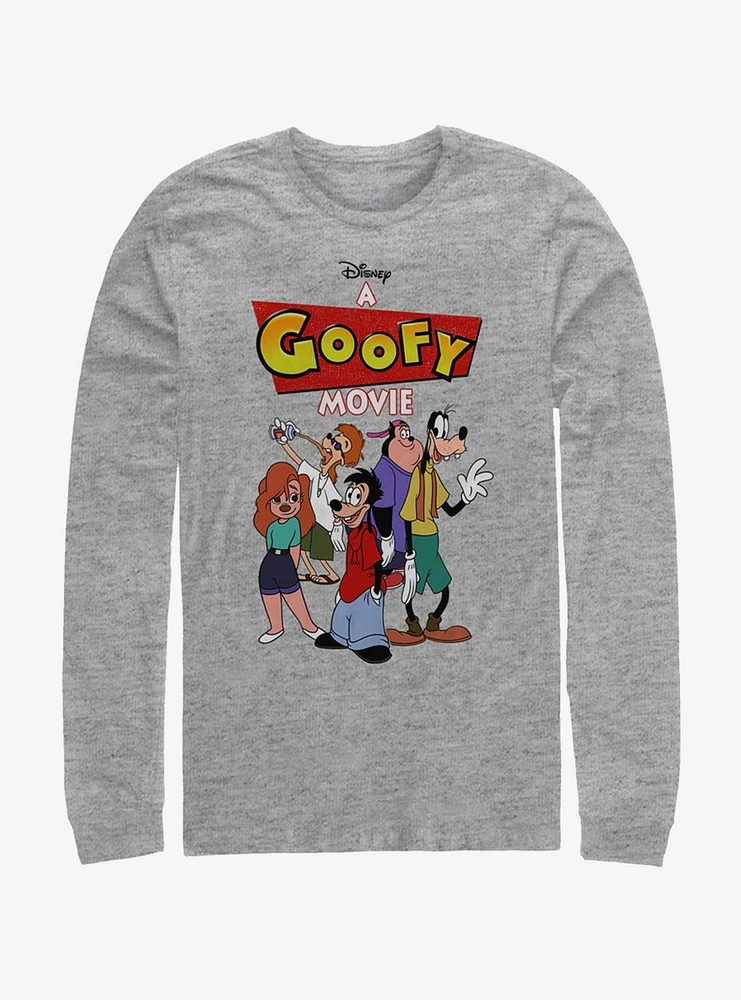 Disney A Goofy Movie Logo Group Long-Sleeve T-Shirt
