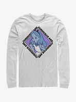 Disney Alice Wonderland Face Long-Sleeve T-Shirt