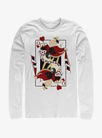 Disney Alice Wonderland Queen Of Hearts Long-Sleeve T-Shirt