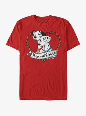 Disney 101 Dalmatians Pong And Perdita T-Shirt