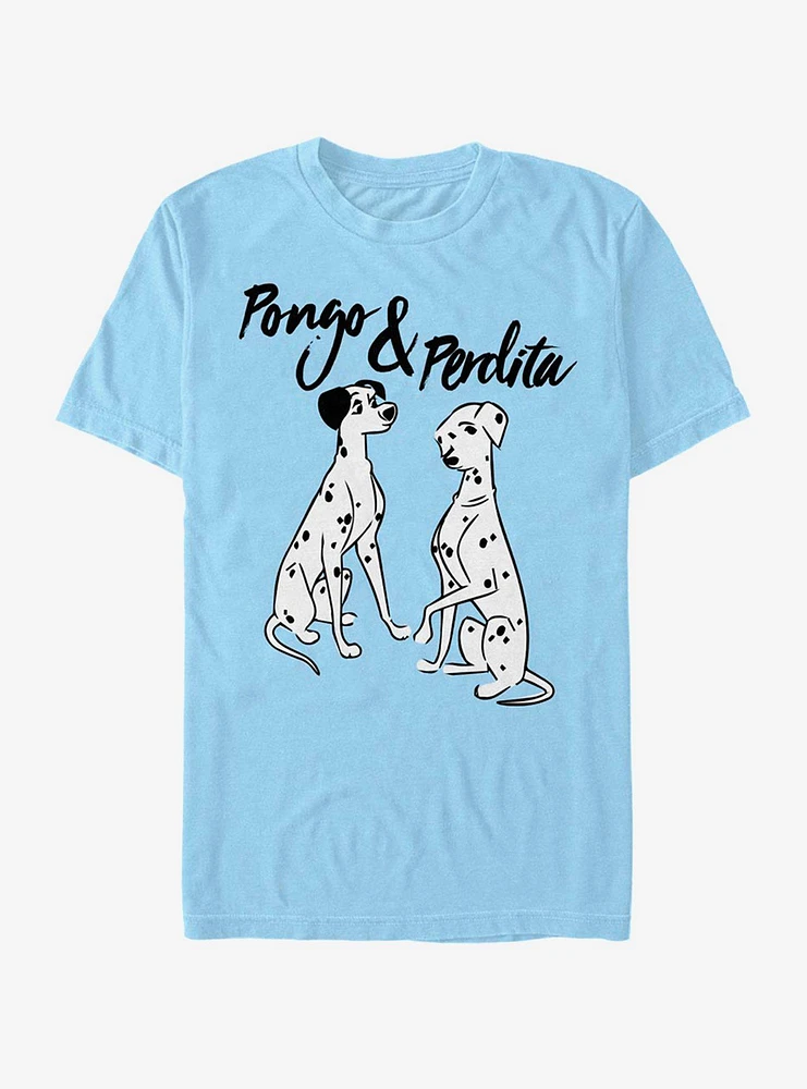 Disney 101 Dalmatians Pongo And Perdita T-Shirt