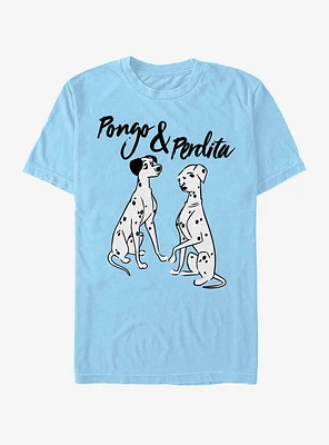 Disney 101 Dalmatians Pongo And Perdita T-Shirt