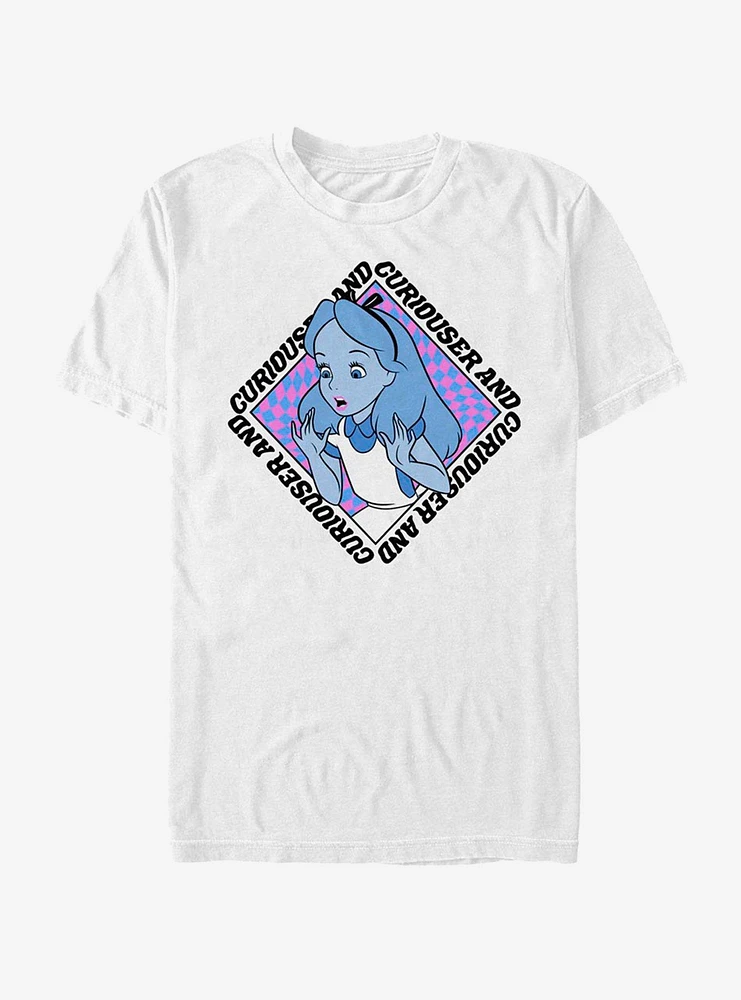 Disney Alice Wonderland Face T-Shirt