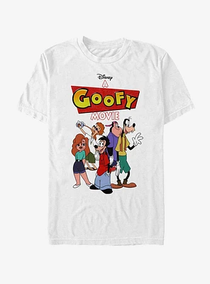 Disney A Goofy Movie Logo Group T-Shirt