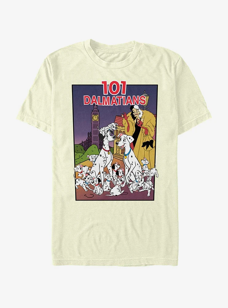 Disney 101 Dalmatians Vhs Cover T-Shirt