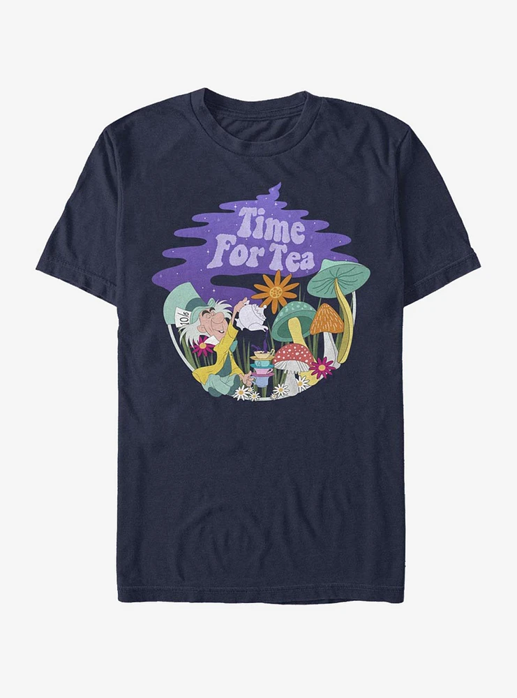 Disney Alice Wonderland Tea Time Filled T-Shirt