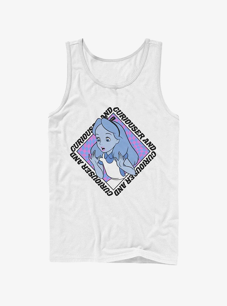 Disney Alice Wonderland Face Tank