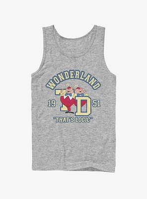 Disney Alice Wonderland Tweedle Collegiate Tank