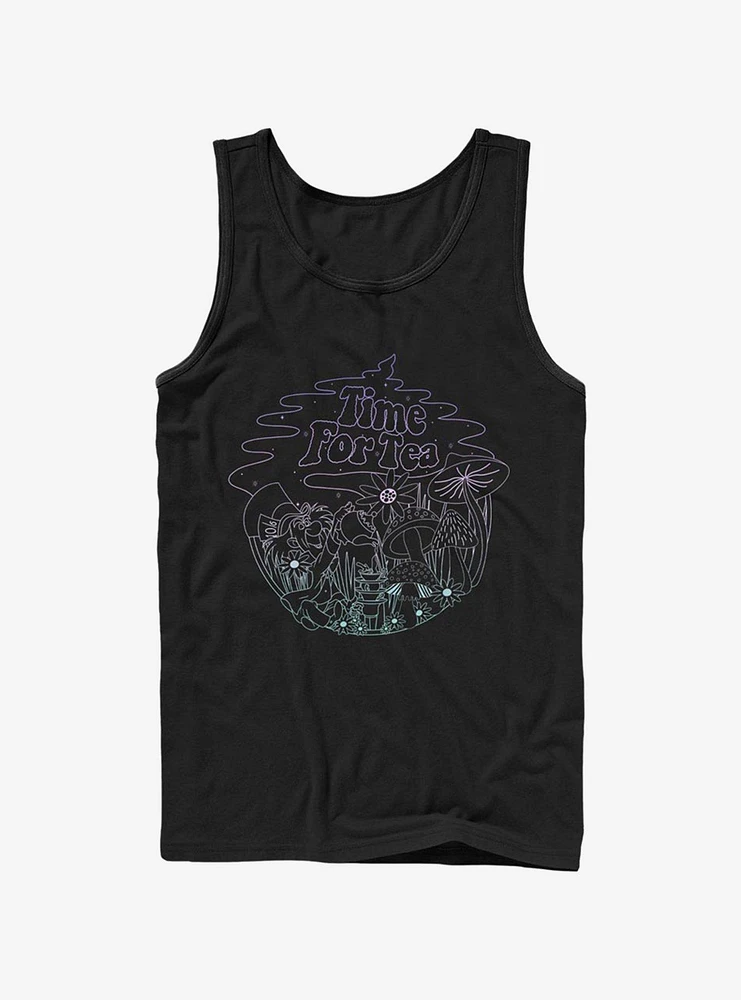 Disney Alice Wonderland Tea Time Line Tank